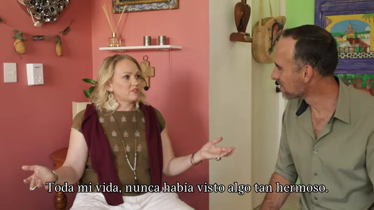 Michelle cuenta su llegada a México